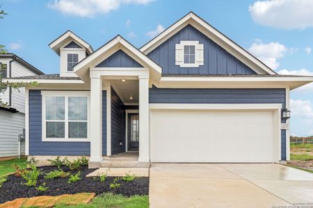 New construction Single-Family house 12232 Latticework, Schertz, TX 78154 The Calaveras- photo 0