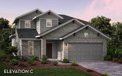 New construction Single-Family house Chinook, 14303 Pecan Maple Drive, Crosby, TX 77532 - photo