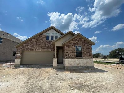 New construction Single-Family house 1000 Sienna Bear Rd, Georgetown, TX 78633 Eleanor Homeplan- photo 0