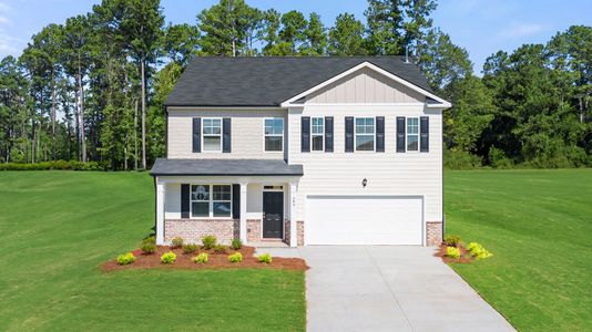 New construction Single-Family house 612 Kimberwick Drive, Locust Grove, GA 30248 Hanover- photo 0