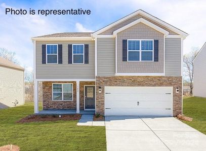 New construction Single-Family house 124 Sycamore Springs Drive, Statesville, NC 28677 Penwell- photo 0