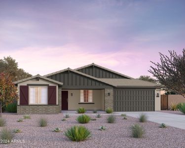 New construction Single-Family house 1205 W Golden Ore Pass, Apache Junction, AZ 85120 Agave- photo 0