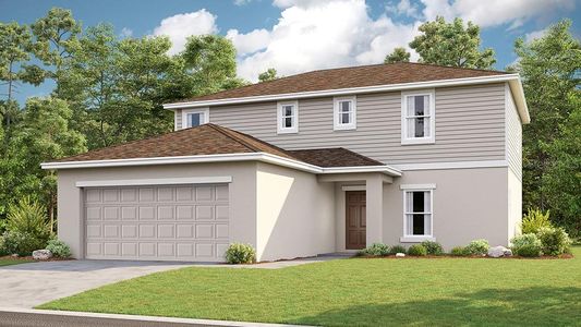 New construction Single-Family house 33902 Sky Blossom Circle, Leesburg, FL 34788 Redbud - photo 0