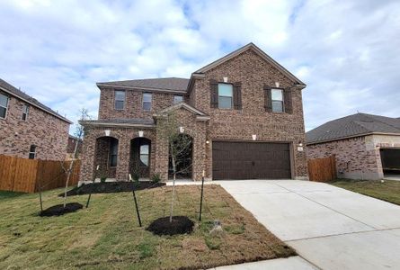 New construction Single-Family house 3605 Lapio Way, Round Rock, TX 78665 - photo 0