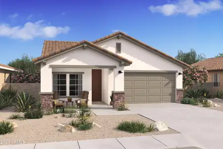 New construction Single-Family house 16625 N Lunar Street, Maricopa, AZ 85138 - photo 0