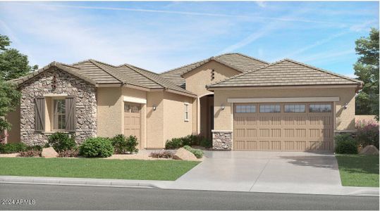 New construction Single-Family house 32425 N Sina Lane, San Tan Valley, AZ 85143 Evolution Plan 5582- photo 0