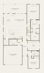 Del Webb Homes, Palmary floor plan