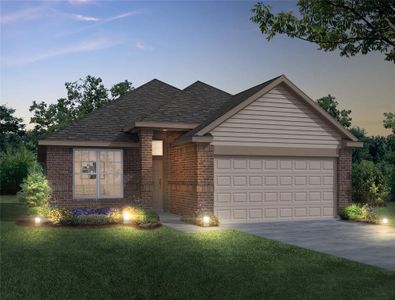 New construction Single-Family house 9805 Flying Wing Way, Fort Worth, TX 76131 The Retreat at Fossil Creek - The Palermo- photo 0