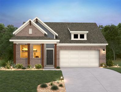 New construction Single-Family house 110 Pinyon Pine Pass, Hutto, TX 78634 Cartwright Homeplan- photo 0 0