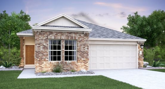 New construction Single-Family house Mason, 1605 Four Waters Loop, Georgetown, TX 78628 - photo