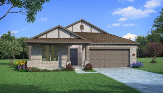 New construction Single-Family house 4052 Colony River Rock Boulevard, Pinehurst, TX 77362 Birch II J- photo 0 0