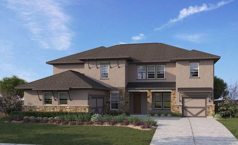 New construction Single-Family house Signature Series - Monarch, 1232 Terrace View Drive, Georgetown, TX 78628 - photo