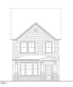 New construction Townhouse house 957 Alma Railway Drive, Wake Forest, NC 27596 Kennington- photo 0