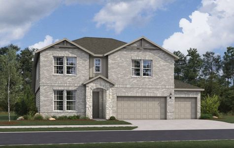 New construction Single-Family house 112 Red Deer Place, Cibolo, TX 78108 Rainier- photo 0