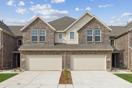 New construction Townhouse house 1384 Hill Country Place, Celina, TX 75009 - photo 0