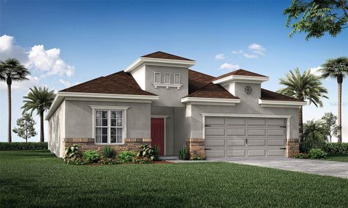 New construction Single-Family house 5978 Wildflower Field Way, Saint Cloud, FL 34771 - photo 0