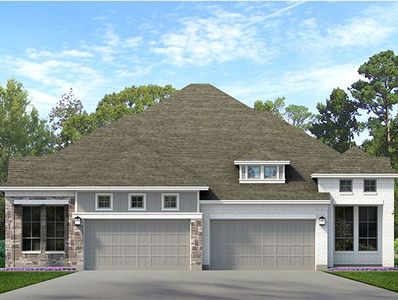 New construction Single-Family house 1643 Rustling Creek Drive, Missouri City, TX 77459 Enclave - Villas- photo 0 0