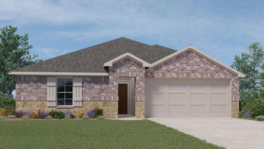 New construction Single-Family house 1322 Saddlehorn Drive, Denton, TX 76207 - photo 0
