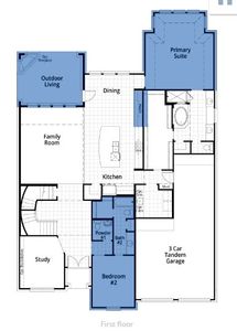 New construction Single-Family house 722 Borchers, New Braunfels, TX 78132 220 Plan- photo