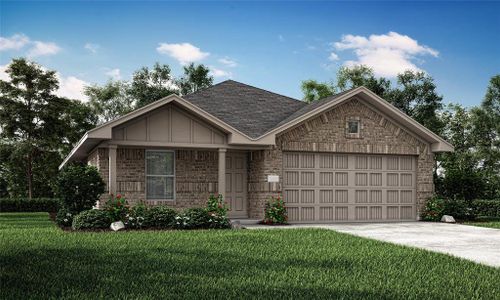 New construction Single-Family house 1017 Cencerro Lane, Fort Worth, TX 76052 Whitton II- photo 0 0