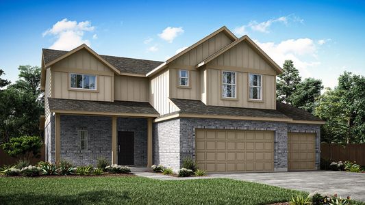 New construction Single-Family house 3704 Muller Oak Pass, Seguin, TX 78155 - photo 3 3