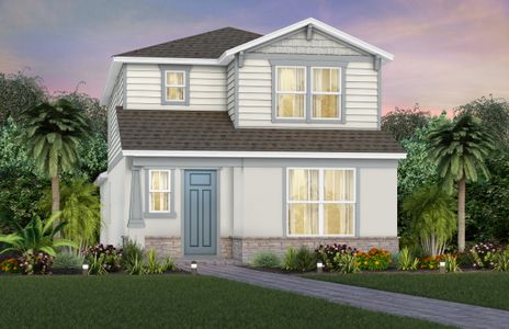 New construction Single-Family house 10774 Pahokee Beach Place, Orlando, FL 32827 - photo 0