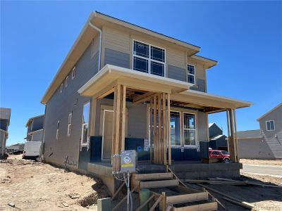 New construction Single-Family house 700 Aspen Avenue, Bennett, CO 80102 Aviator- photo 1 1