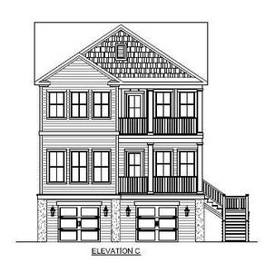 New construction Single-Family house 1068 Capersview Court, Awendaw, SC 29429 Nelson - Overlook At Copahee Sound- photo