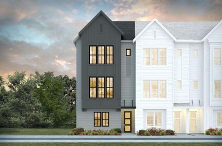 New construction Townhouse house 1162 Cottonsprings Drive, Wendell, NC 27591 - photo 0