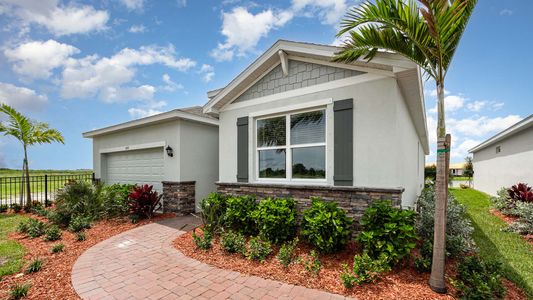 New construction Single-Family house 5388 Waterfall Place, Grant-Valkaria, FL 32949 Delray- photo 0