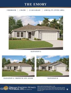 New construction Single-Family house 483 Cordova Palms Parkway, Saint Augustine, FL 32095 - photo 1 1