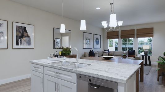 New construction Townhouse house 14006 Scarlet Aster Alley, Winter Garden, FL 34787 - photo 3 3
