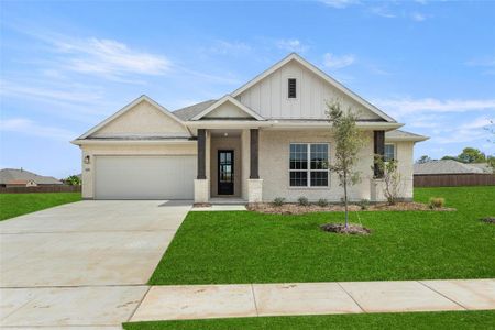 New construction Single-Family house 417 Falcon Way, Azle, TX 76020 Bluebonnet- photo 0