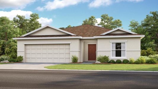 New construction Single-Family house 2546 Driftwood Street, Auburndale, FL 33823 Cypress- photo 0