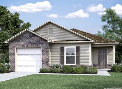 New construction Single-Family house 1434 Outrigger Way, San Antonio, TX 78224 - photo 0 0