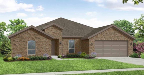 New construction Single-Family house 2655 Streamside Drive, Burleson, TX 76028 Hampton II- photo 0