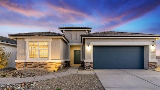 New construction Single-Family house 24124 W Flores Drive, Buckeye, AZ 85326 Huntsville- photo 0