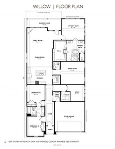 New construction Single-Family house 11906 Oakwood Drive, Mont Belvieu, TX 77535 Premier Series - Willow- photo