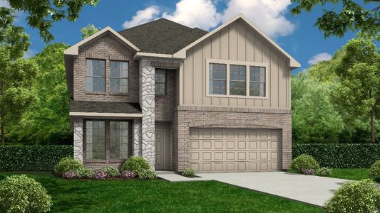 New construction Single-Family house Waring II 45's, 10013 Ocelot Court, Magnolia, TX 77354 - photo