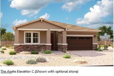 New construction Single-Family house 40458 W Wade Drive, Maricopa, AZ 85138 Agate- photo 0 0