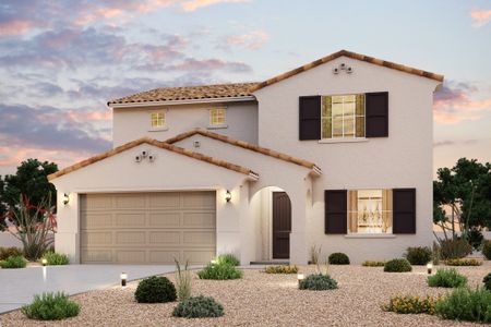 New construction Single-Family house 35575 W La Paz St, Maricopa, AZ 85138 Plan 8- photo 0