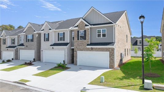 New construction Townhouse house 285 Silver Moon Drive, Unit 72, Loganville, GA 30052 Sudbury- photo 0