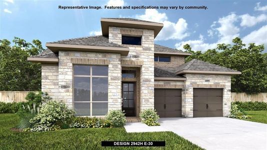 New construction Single-Family house 30223 Gold Finch Place, Fulshear, TX 77441 Design 2942H- photo 0 0