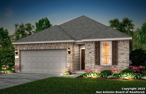 New construction Single-Family house 2268 Bluewood Street, New Braunfels, TX 78132 Fox Hollow- photo 0