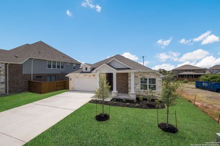 New construction Single-Family house 626 Foxbrook Way, Cibolo, TX 78108 Cameron- photo 0