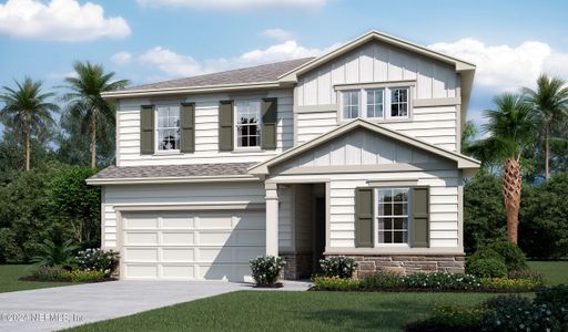 New construction Single-Family house 623 Bartram Downs Road, Orange Park, FL 32065 - photo 0