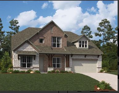 New construction Single-Family house 2437 Seaglass Terrace, Katy, TX 77493 Hathaway Homeplan- photo 0 0