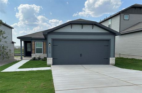 New construction Single-Family house 113 Captain Dooley Ln, Jarrell, TX 76537 Chestnut- photo 0