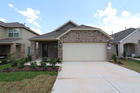 New construction Single-Family house 17229 Black Ash Court, New Caney, TX 77357 Periwinkle- photo 0 0