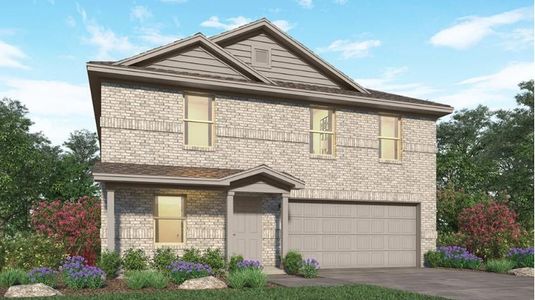 New construction Single-Family house 3207 Silvery Bryum Drive, Rosenberg, TX 77471 Willowford- photo 0